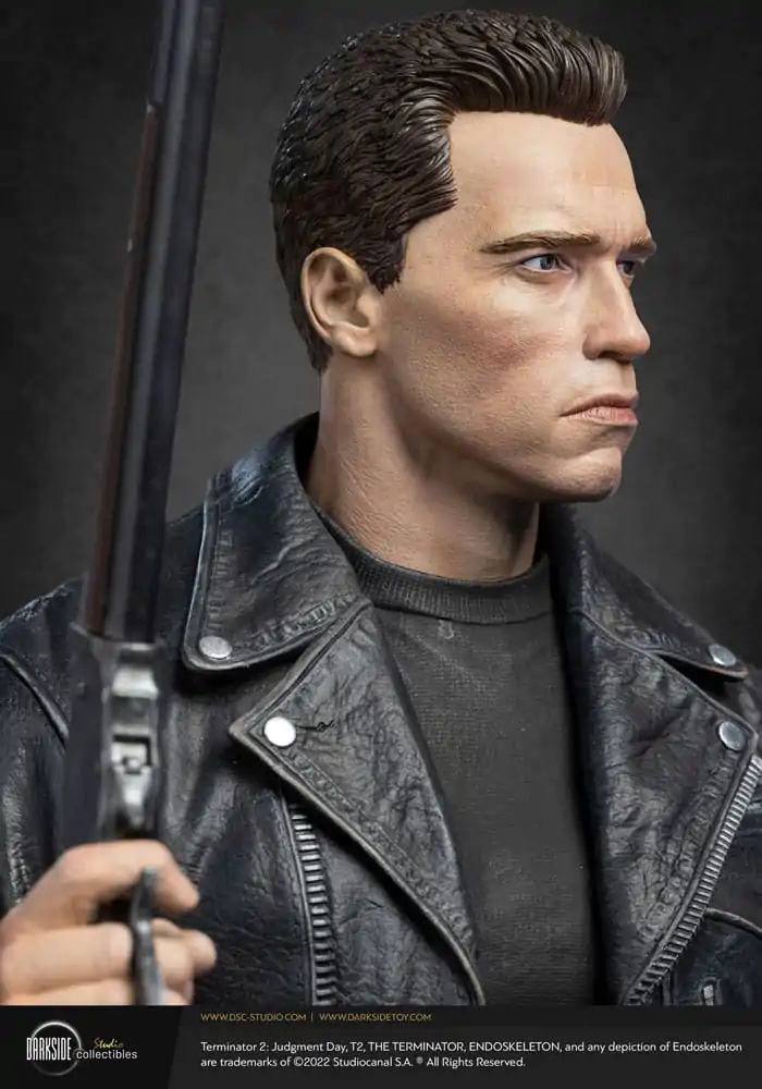 Terminator 2 Judgement Day Statuie 1/3 T-800 30th Anniversary Signature Edition 69 cm poza produsului