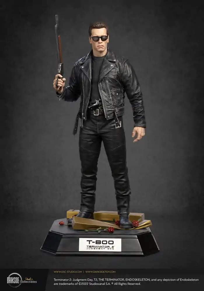 Terminator 2 Judgement Day Statuie 1/3 T-800 30th Anniversary Signature Edition 69 cm poza produsului