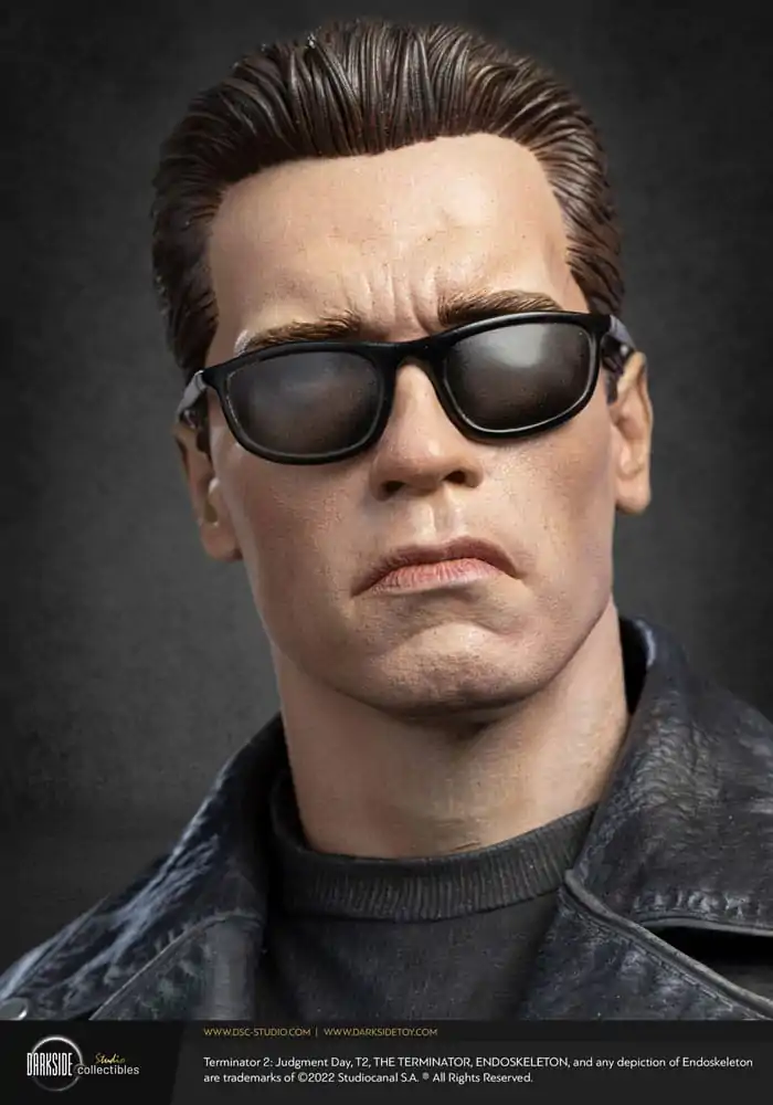 Terminator 2 Judgement Day Statuie 1/3 T-800 30th Anniversary Signature Edition 69 cm poza produsului
