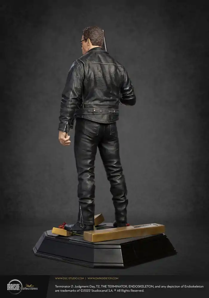 Terminator 2 Judgement Day Statuie 1/3 T-800 30th Anniversary Signature Edition 69 cm poza produsului