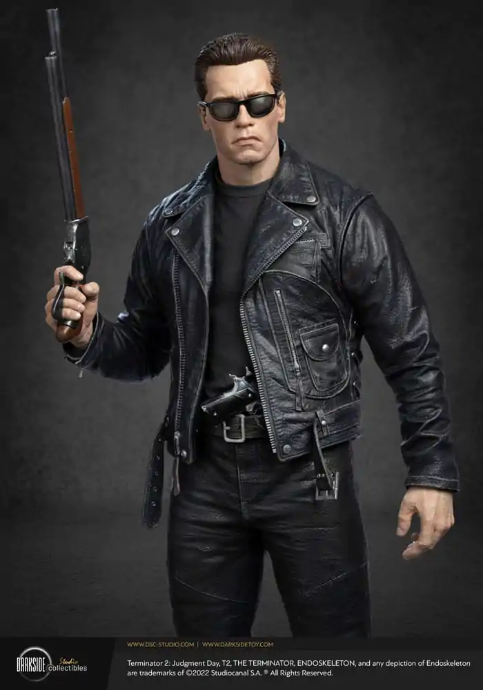 Terminator 2 Judgement Day Statuie 1/3 T-800 30th Anniversary Signature Edition 69 cm poza produsului
