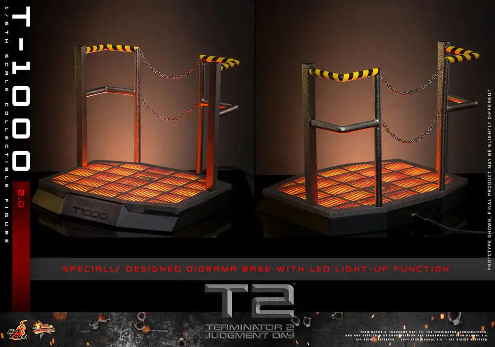 Figurină de acțiune capodoperă film Terminator 2 1/6 T-1000 (2.0) 31 cm poza produsului