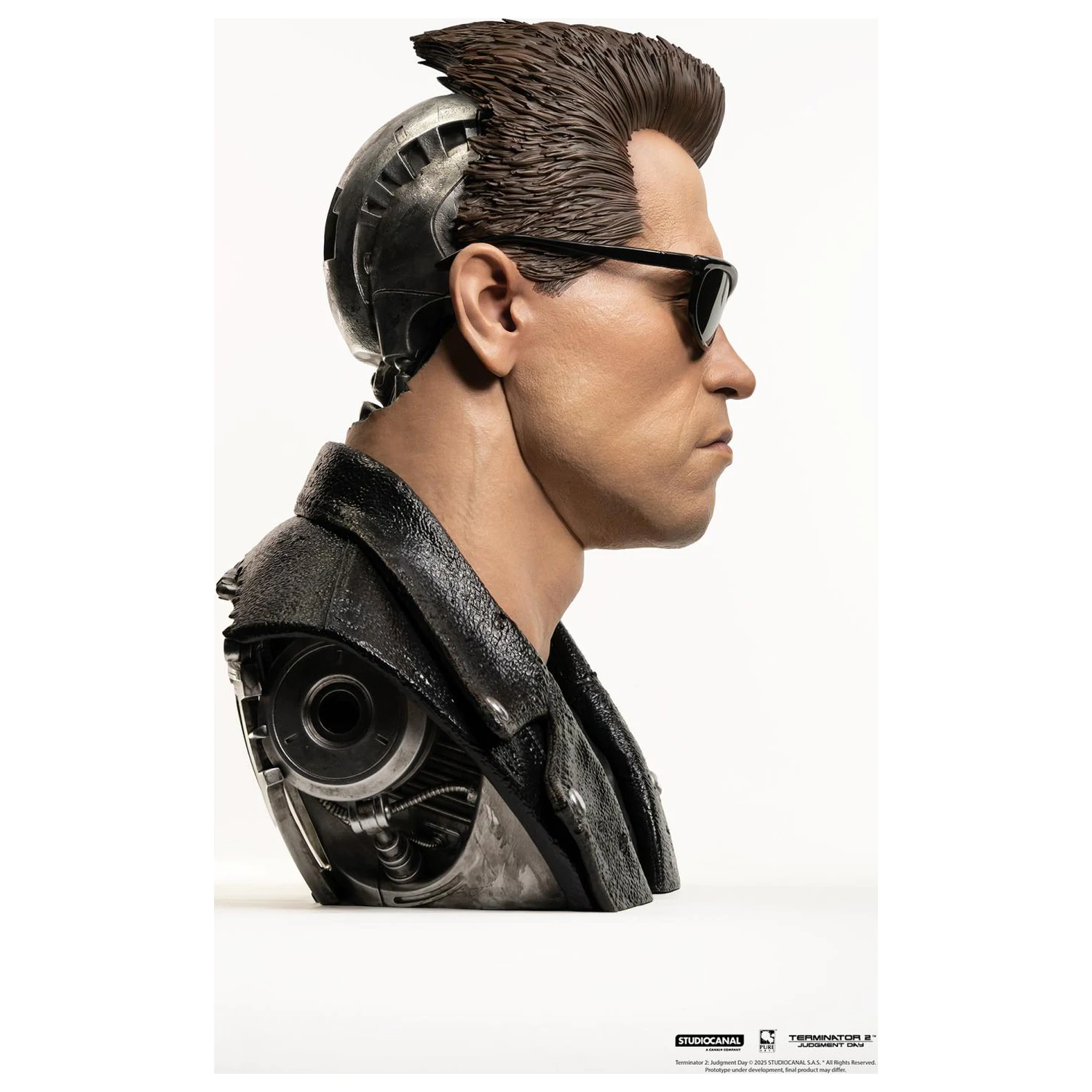 Terminator 2 T-800 Model 101 Scale Art Masca 1/1 47 cm poza produsului