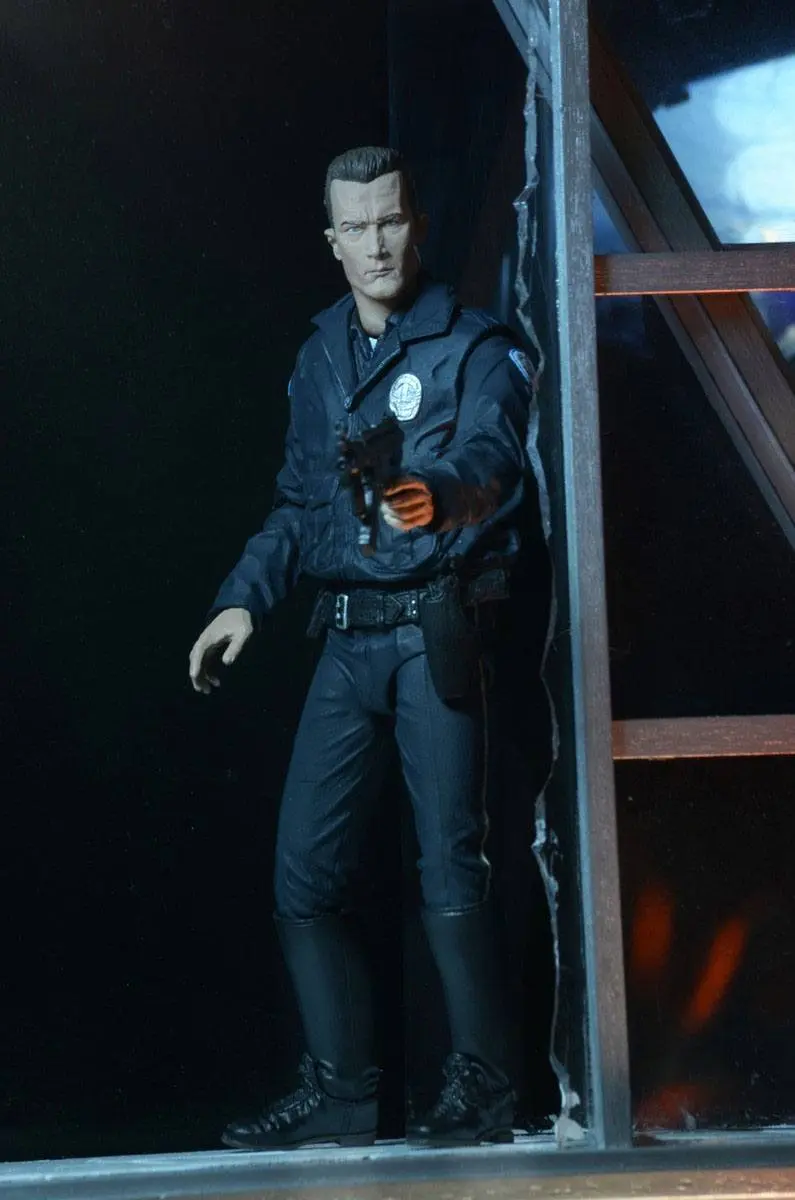 Figurină de acțiune Terminator 2 Ultimate T-1000 (Motorcycle Cop) 18 cm poza produsului