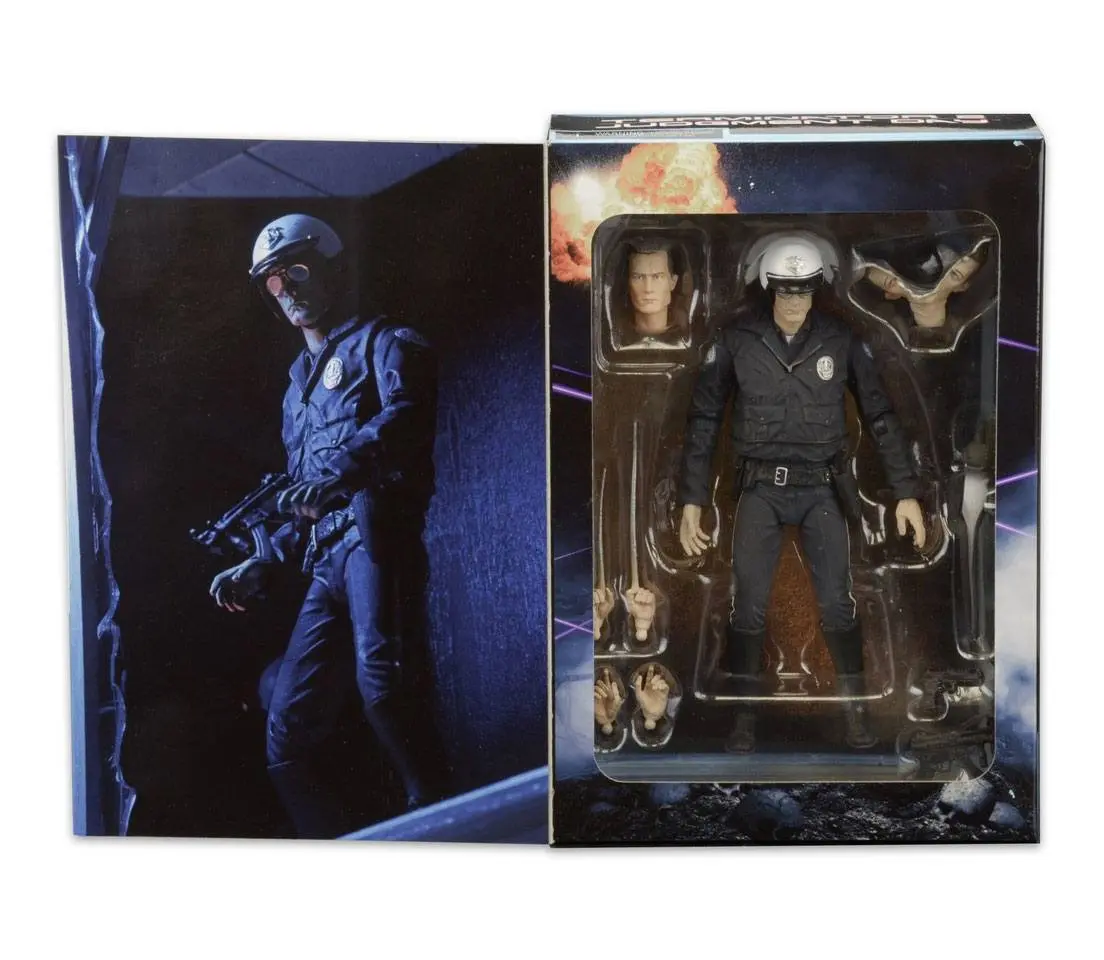 Figurină de acțiune Terminator 2 Ultimate T-1000 (Motorcycle Cop) 18 cm poza produsului