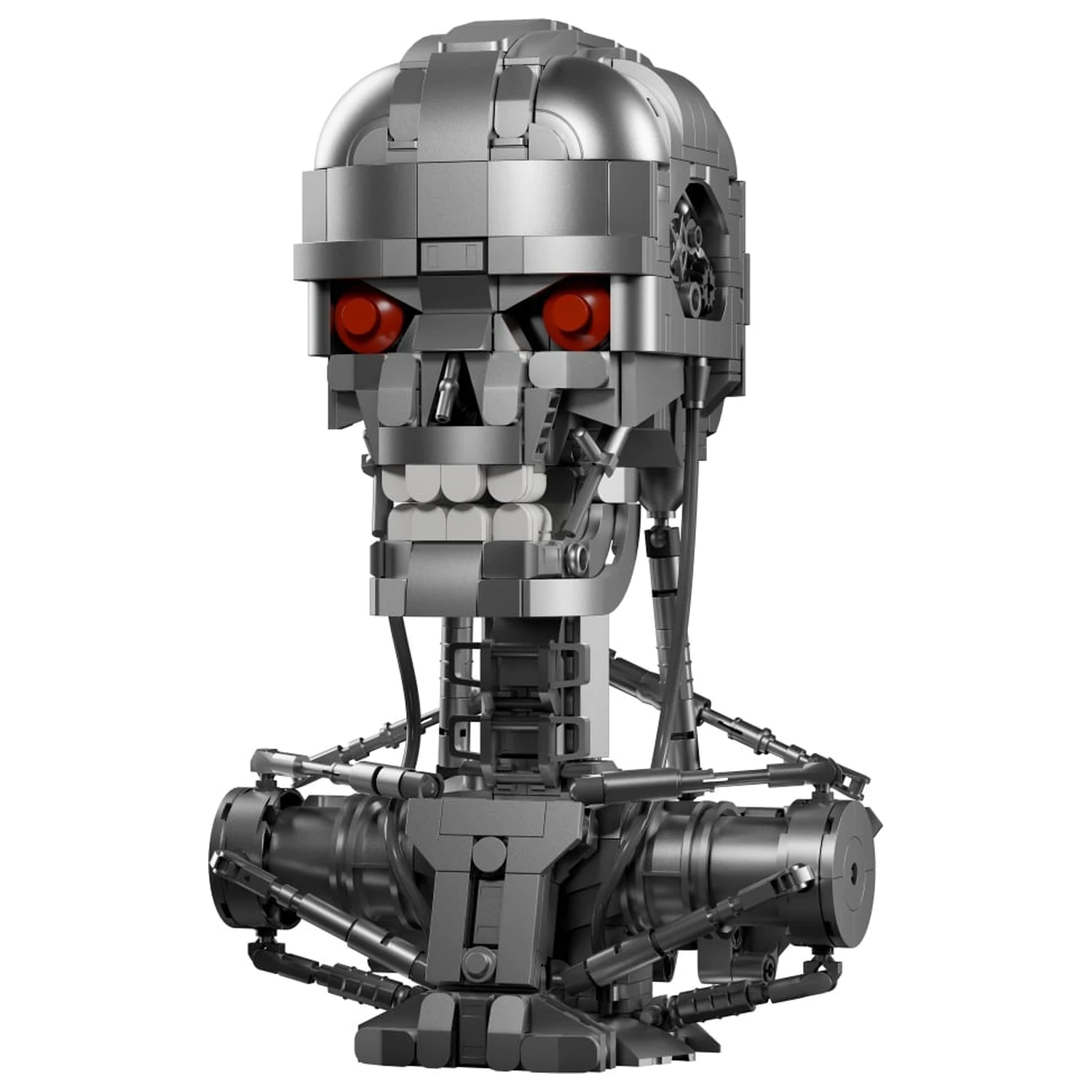 Terminator T-800 Bust Building Block 858 piese poza produsului