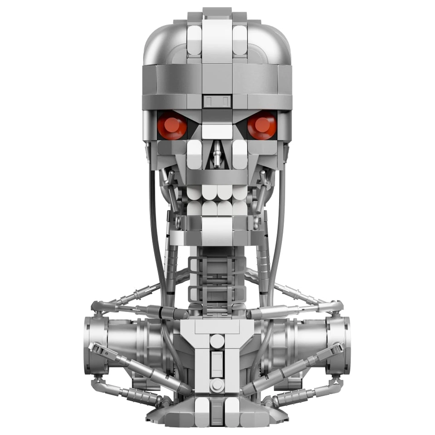 Terminator T-800 Bust Building Block 858 piese poza produsului