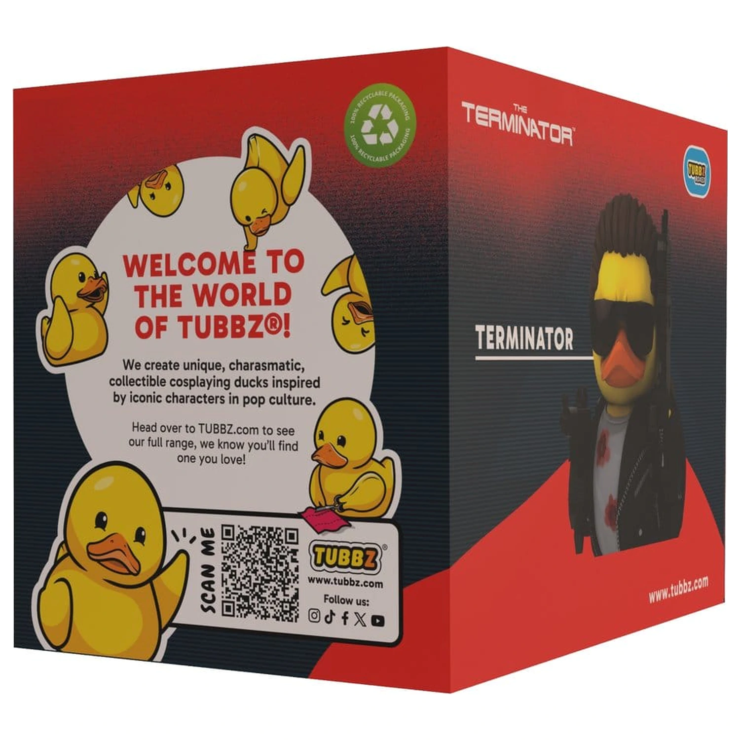 Terminator Tubbz PVC Figura Terminator Ediție Ambalata 10 cm poza produsului