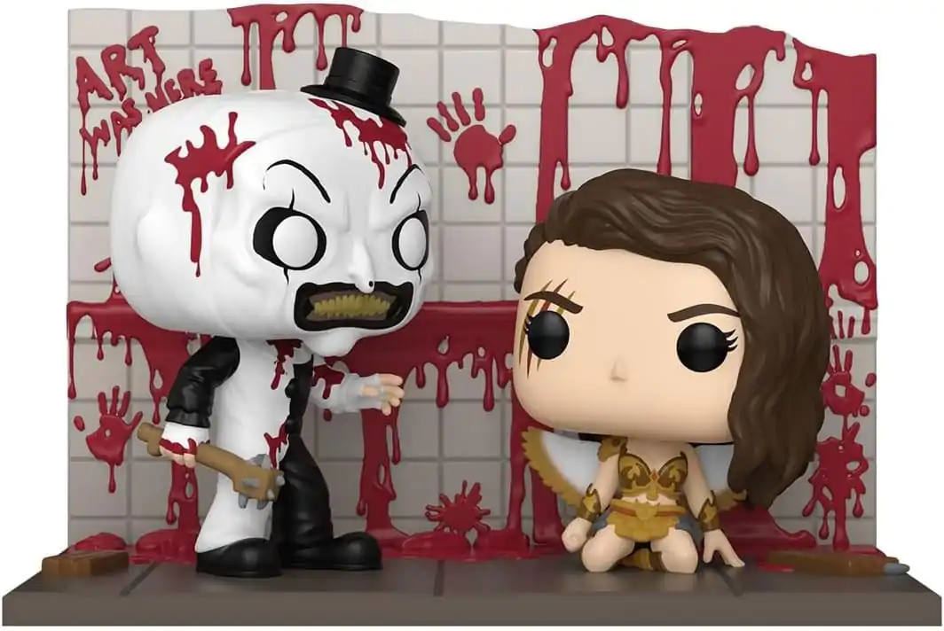 Figurine de vinil Funko POP Moments Terrifier 2 Art vs Sienna 9 cm poza produsului
