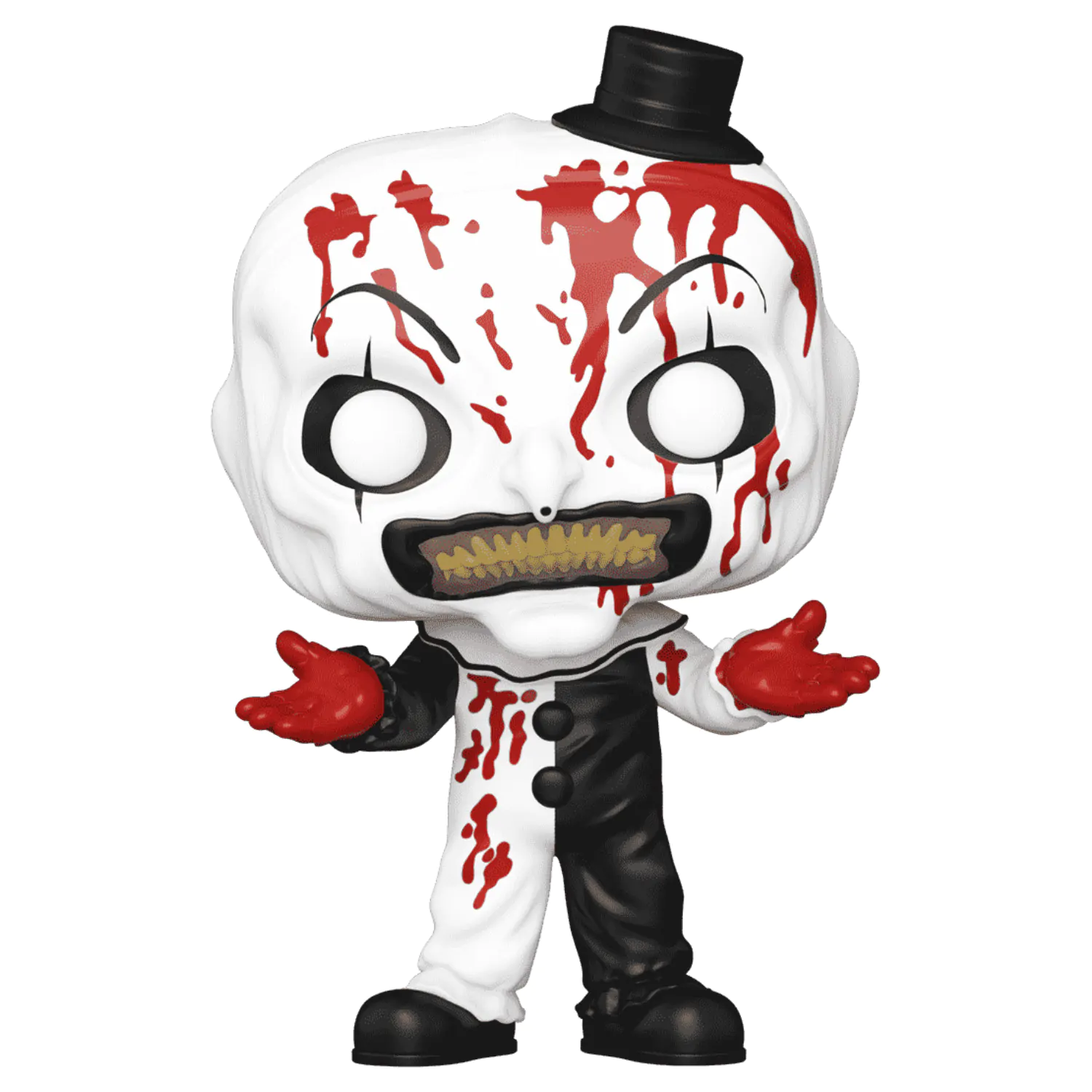 Terrifier 2 Funko POP! Movies Vinyl Figure Art the Clown(BD) 9 cm Figurina din vinil poza produsului