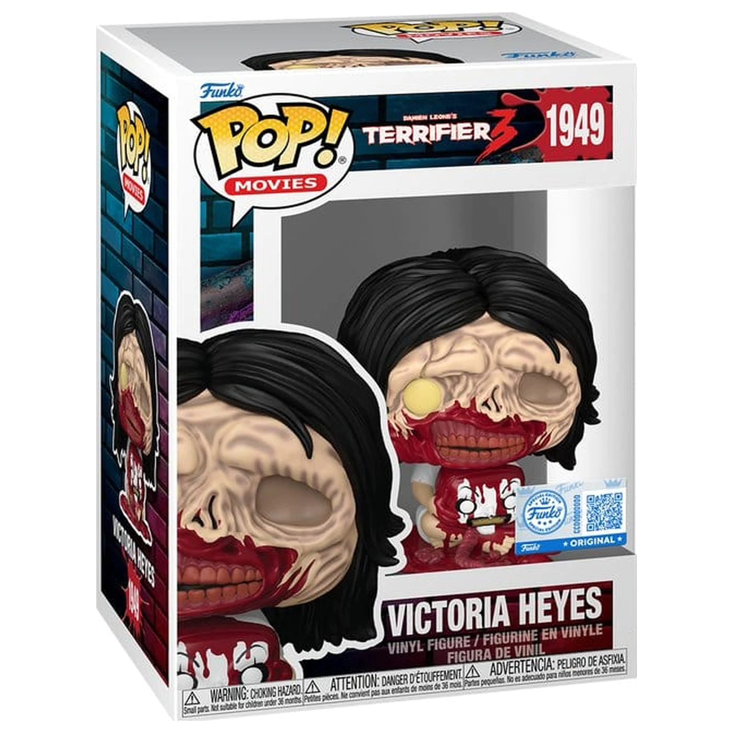 Terrifier 2 Funko POP! Movies Figurina de vinil Victoria Heyes heo exclusive 9 cm poza produsului