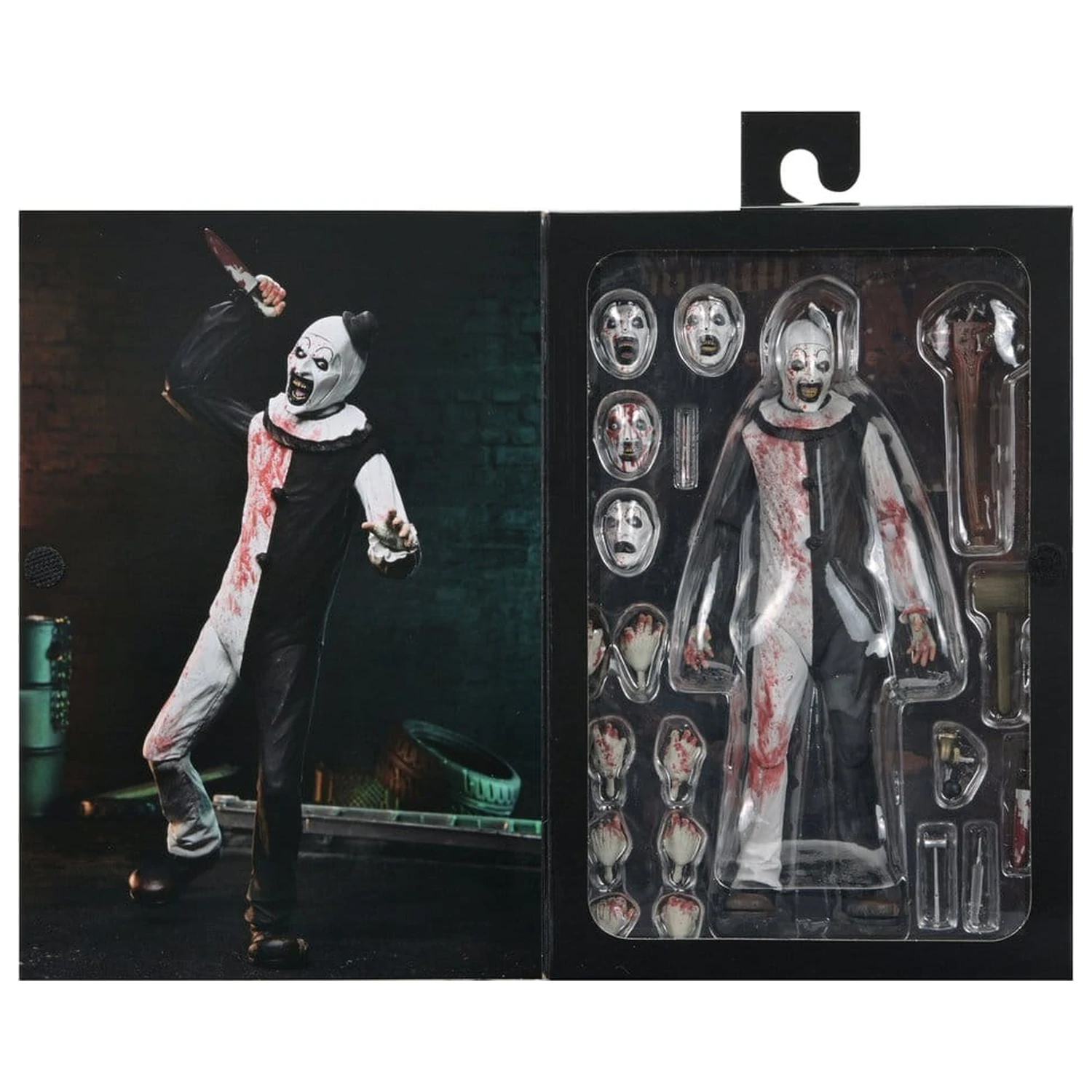 Terrifier 2 Ultimate Figurina de actiune Art the Clown (Blood Splattered) 18 cm poza produsului