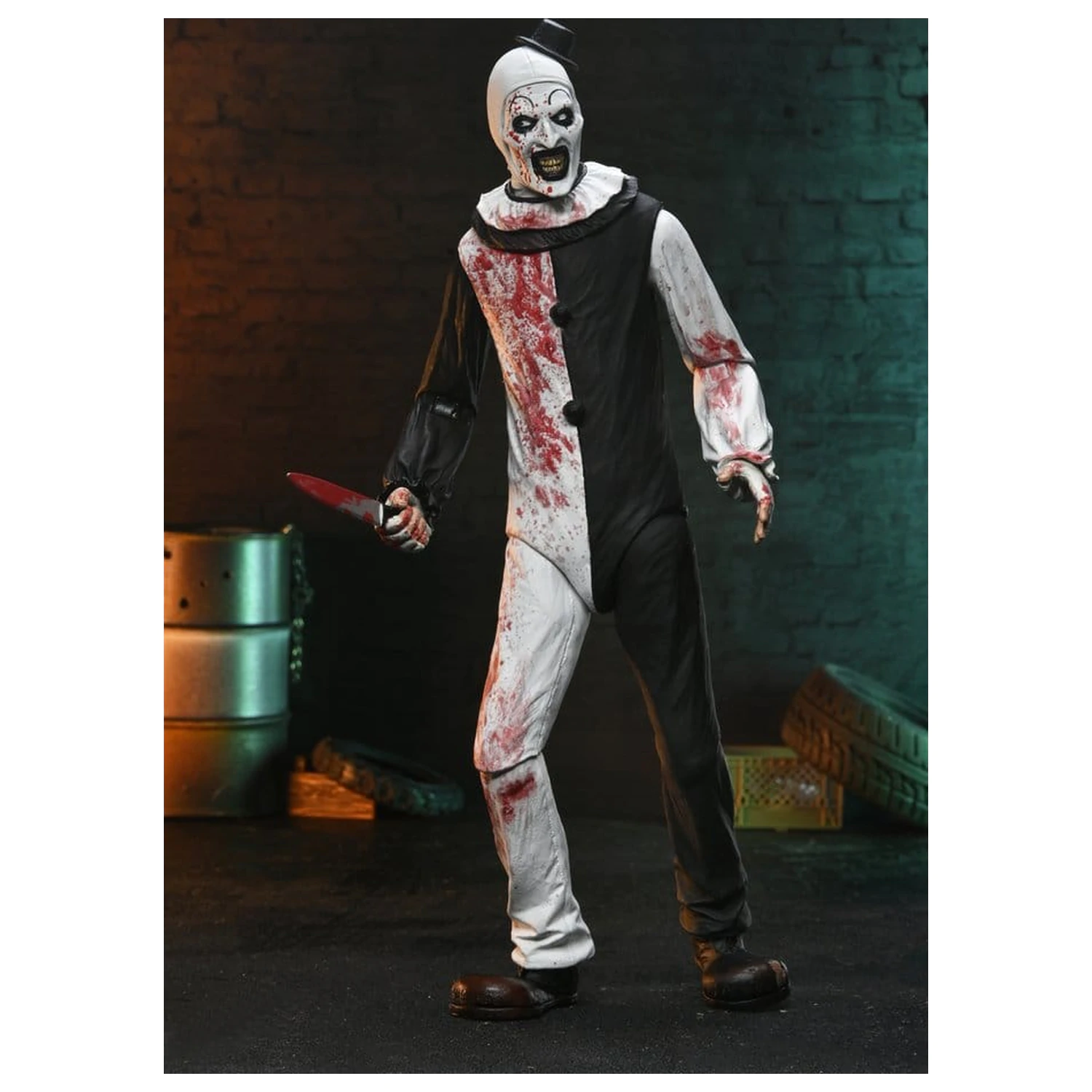 Terrifier 2 Ultimate Figurina de actiune Art the Clown (Blood Splattered) 18 cm poza produsului