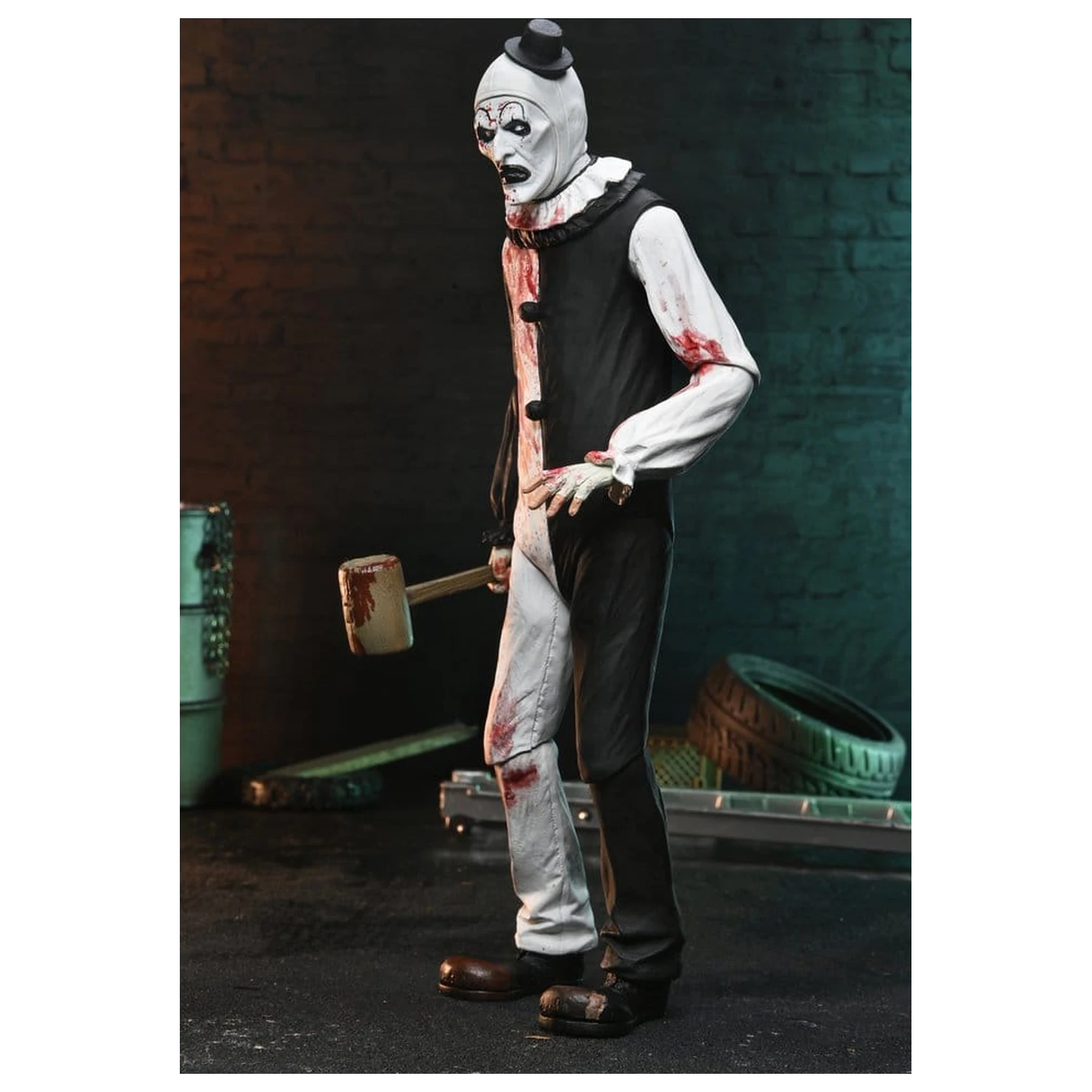 Terrifier 2 Ultimate Figurina de actiune Art the Clown (Blood Splattered) 18 cm poza produsului