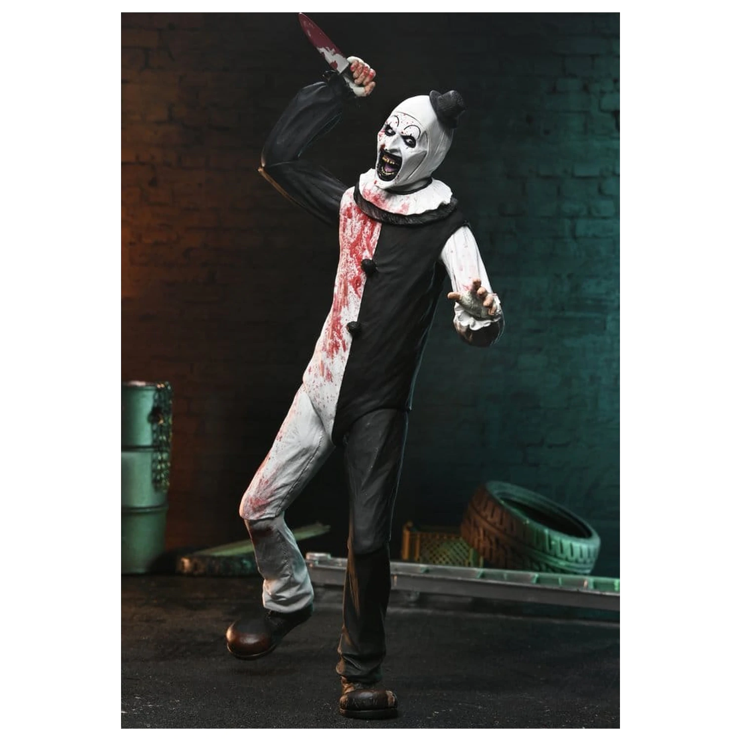 Terrifier 2 Ultimate Figurina de actiune Art the Clown (Blood Splattered) 18 cm poza produsului
