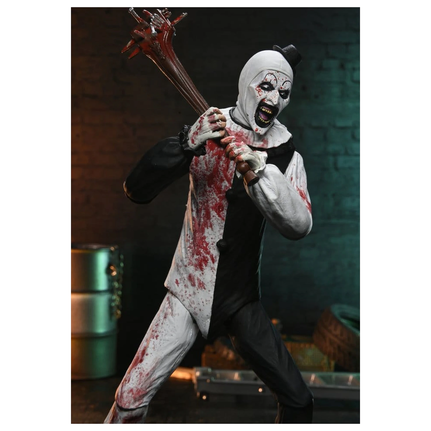 Terrifier 2 Ultimate Figurina de actiune Art the Clown (Blood Splattered) 18 cm poza produsului