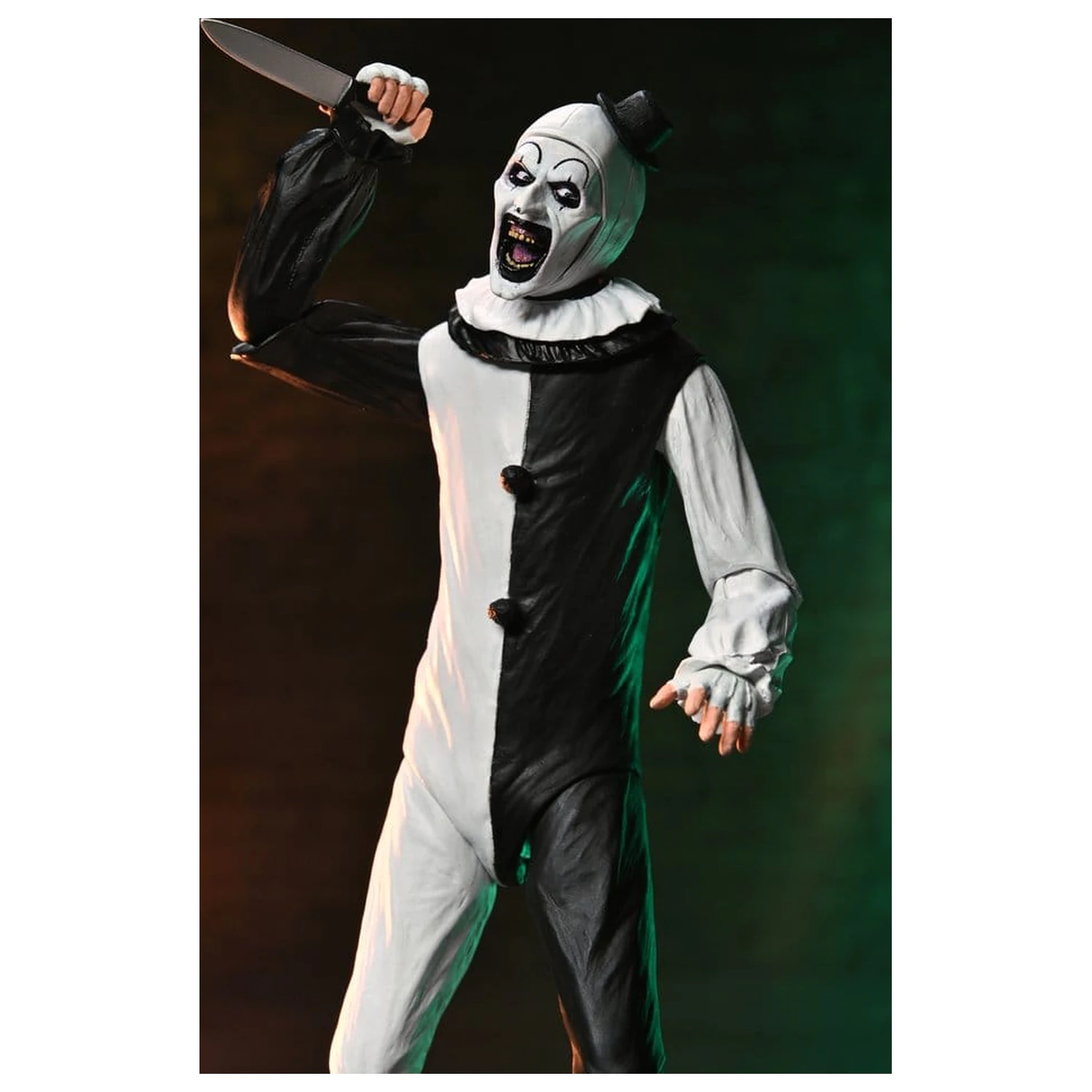 Terrifier 2 Set de 2 figurine de actiune Ultimate Art the Clown si Little Pale Girl 18 cm poza produsului