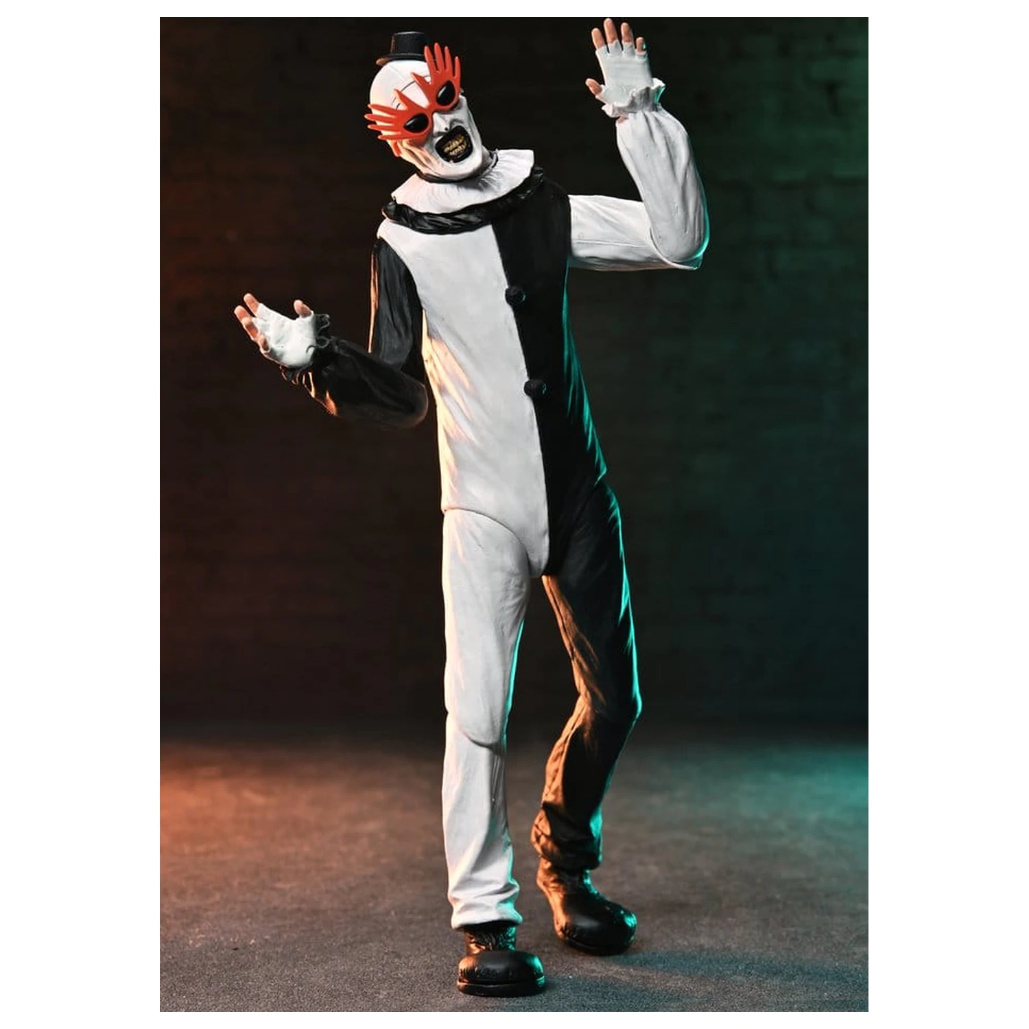 Terrifier 2 Set de 2 figurine de actiune Ultimate Art the Clown si Little Pale Girl 18 cm poza produsului