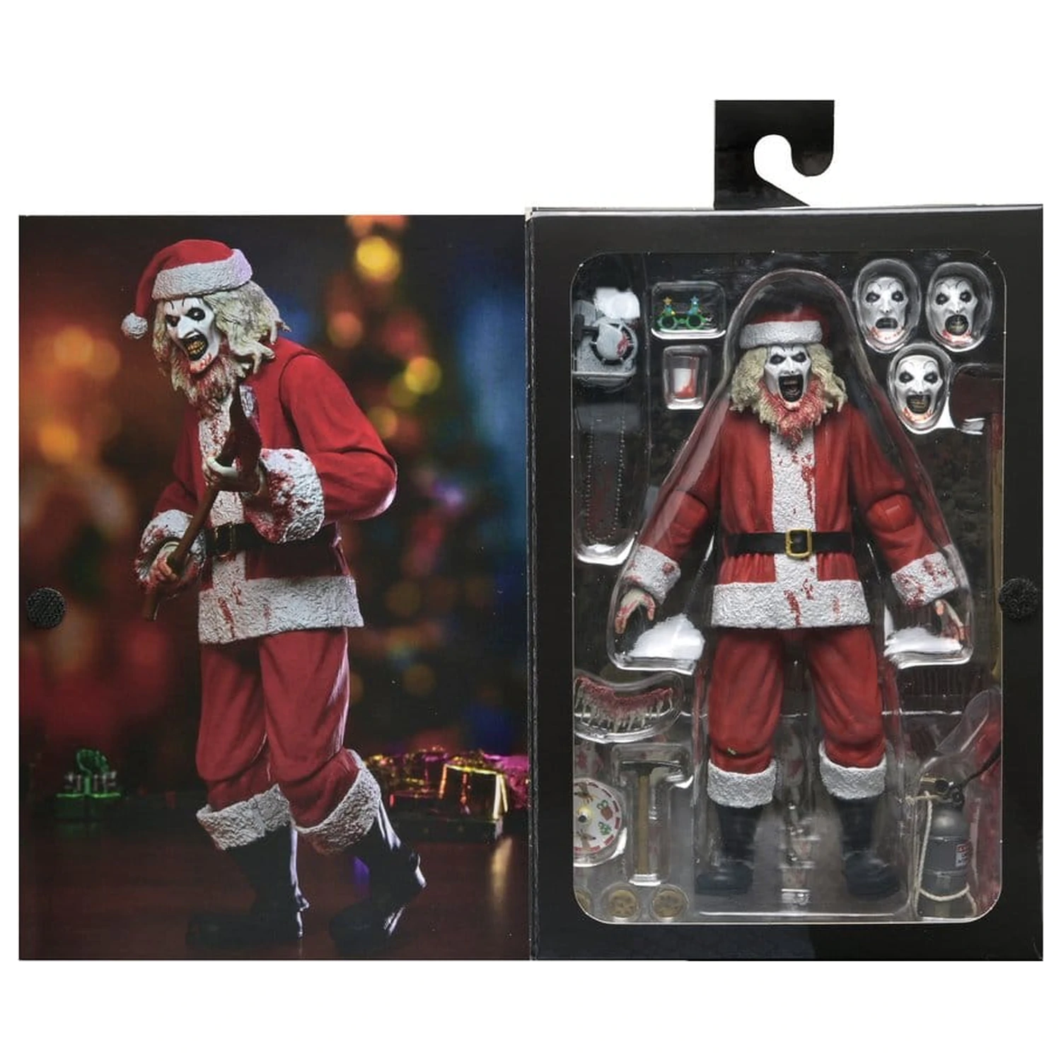 Terrifier 3 Figurina de actiune Ultimate Santa Suit Art the Clown (Bloody Version) 18 cm poza produsului