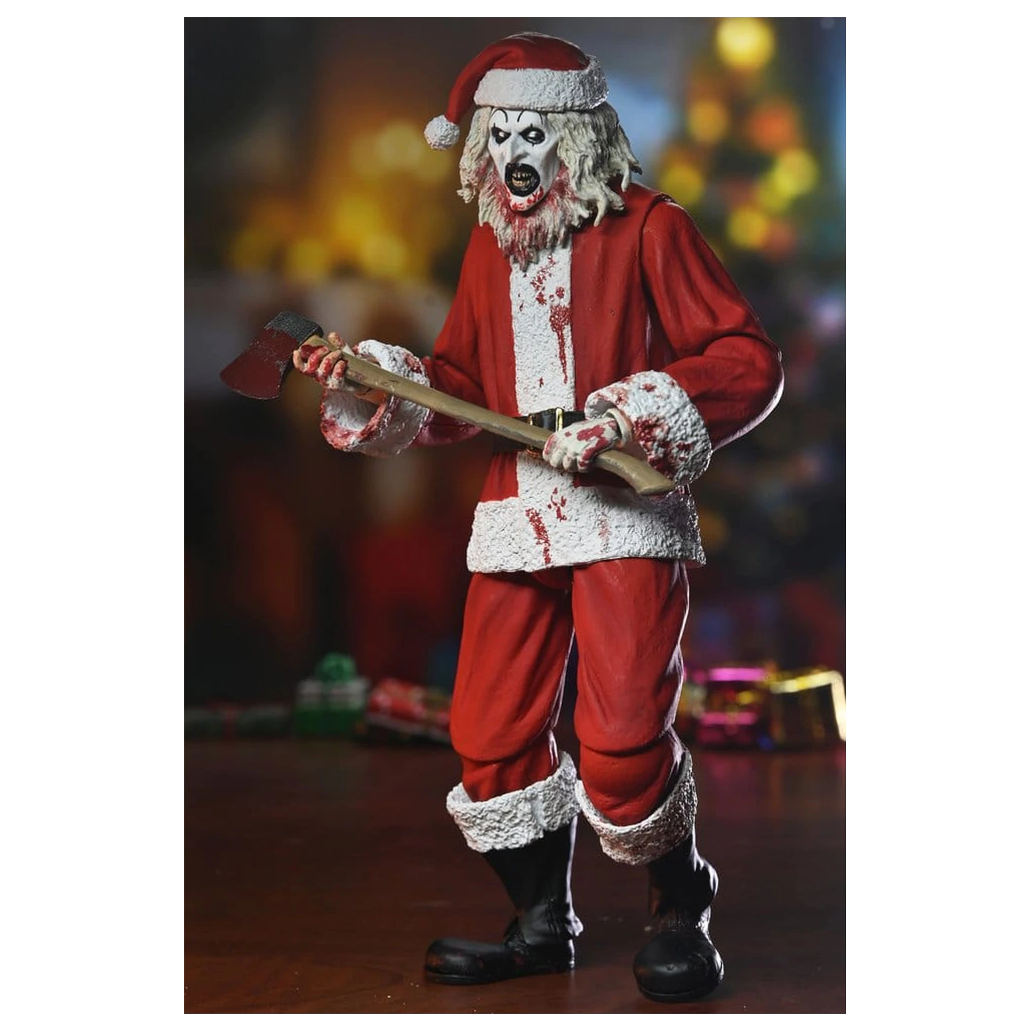 Terrifier 3 Figurina de actiune Ultimate Santa Suit Art the Clown (Bloody Version) 18 cm poza produsului