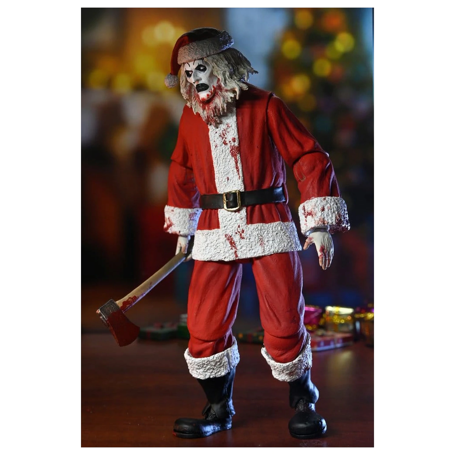 Terrifier 3 Figurina de actiune Ultimate Santa Suit Art the Clown (Bloody Version) 18 cm poza produsului