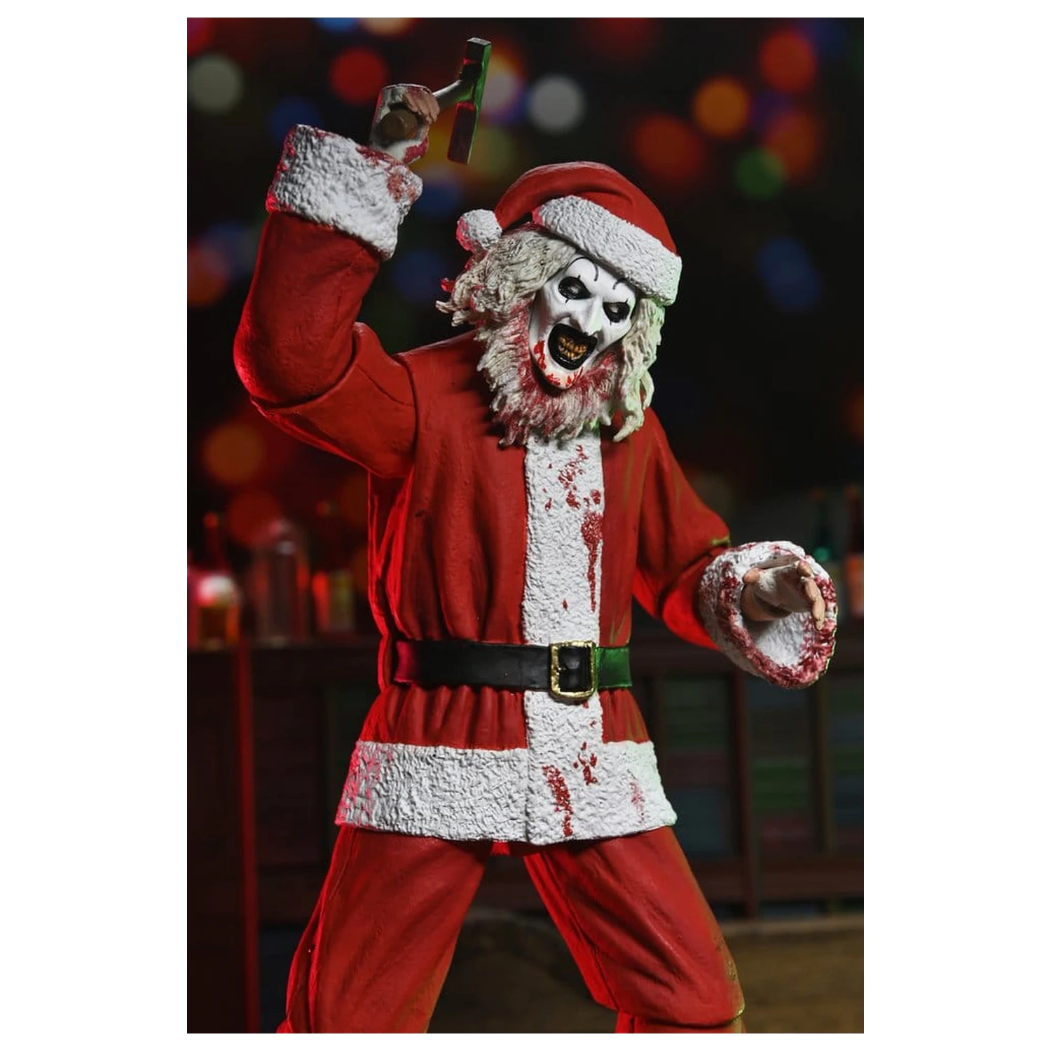 Terrifier 3 Figurina de actiune Ultimate Santa Suit Art the Clown (Bloody Version) 18 cm poza produsului