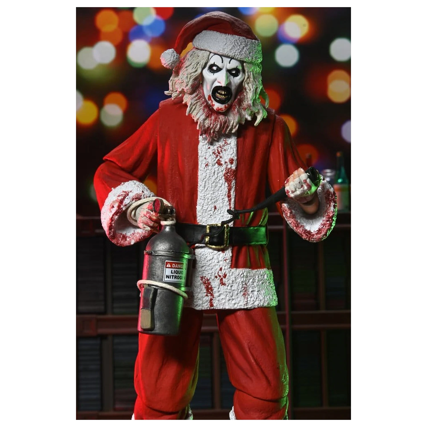 Terrifier 3 Figurina de actiune Ultimate Santa Suit Art the Clown (Bloody Version) 18 cm poza produsului