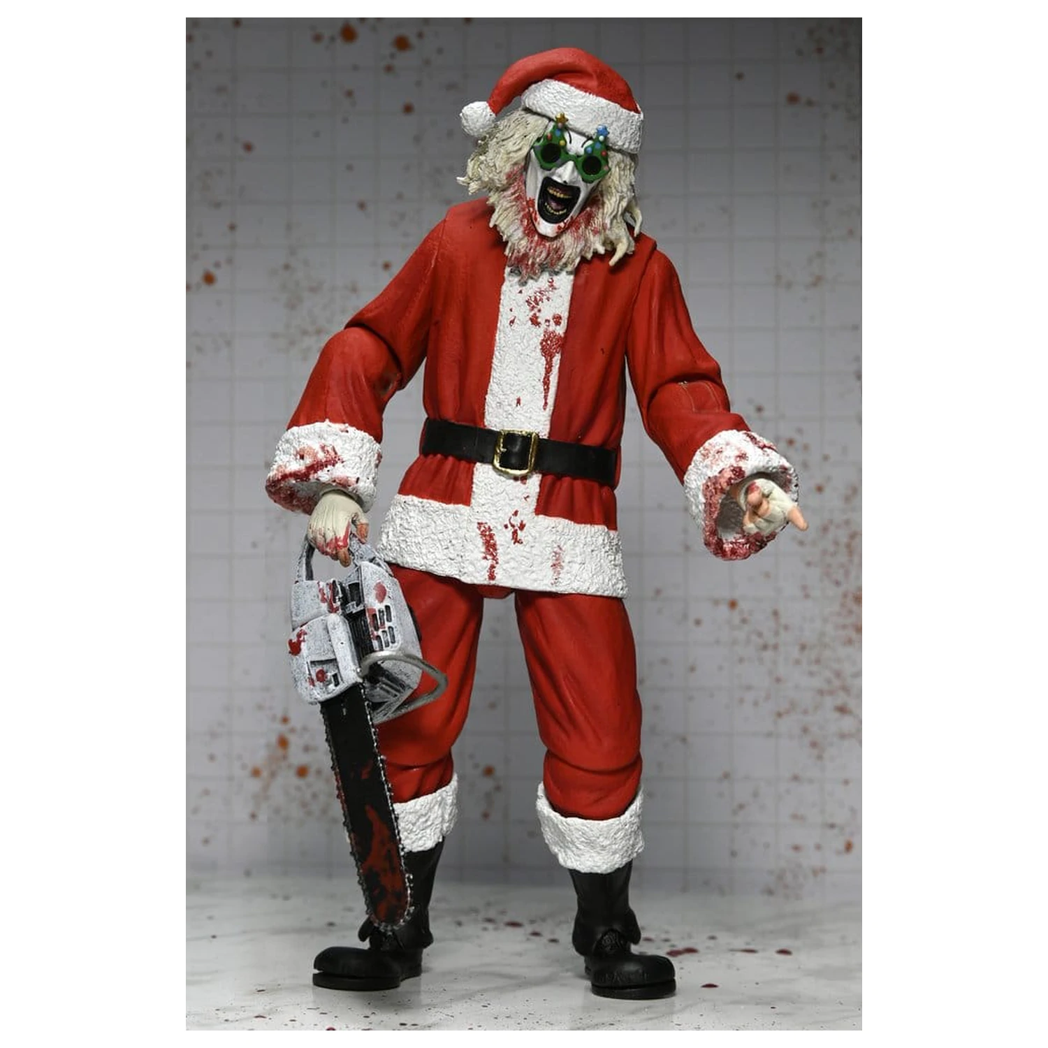 Terrifier 3 Figurina de actiune Ultimate Santa Suit Art the Clown (Bloody Version) 18 cm poza produsului