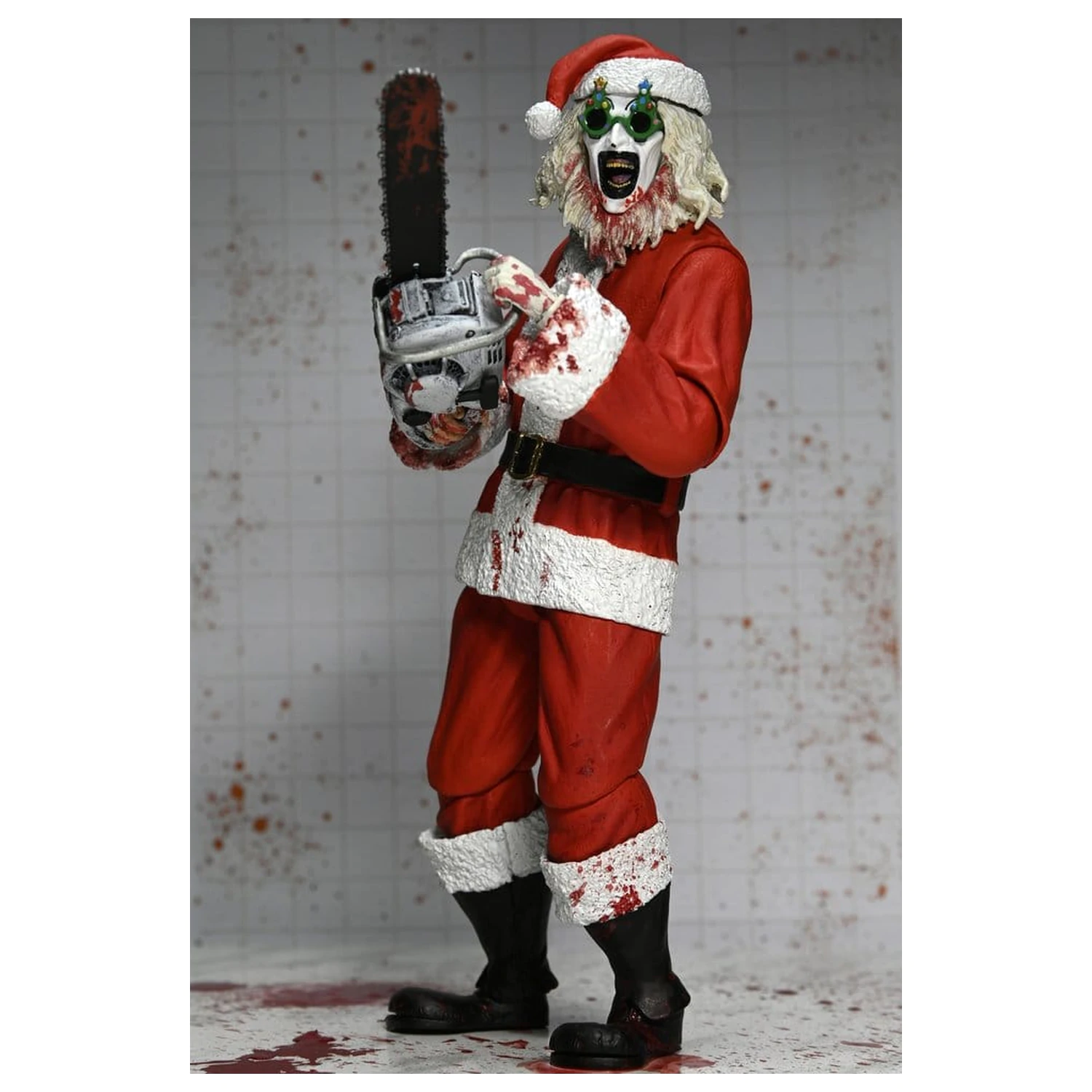 Terrifier 3 Figurina de actiune Ultimate Santa Suit Art the Clown (Bloody Version) 18 cm poza produsului