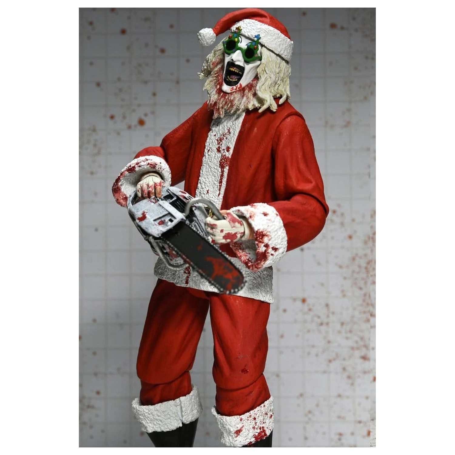 Terrifier 3 Figurina de actiune Ultimate Santa Suit Art the Clown (Bloody Version) 18 cm poza produsului