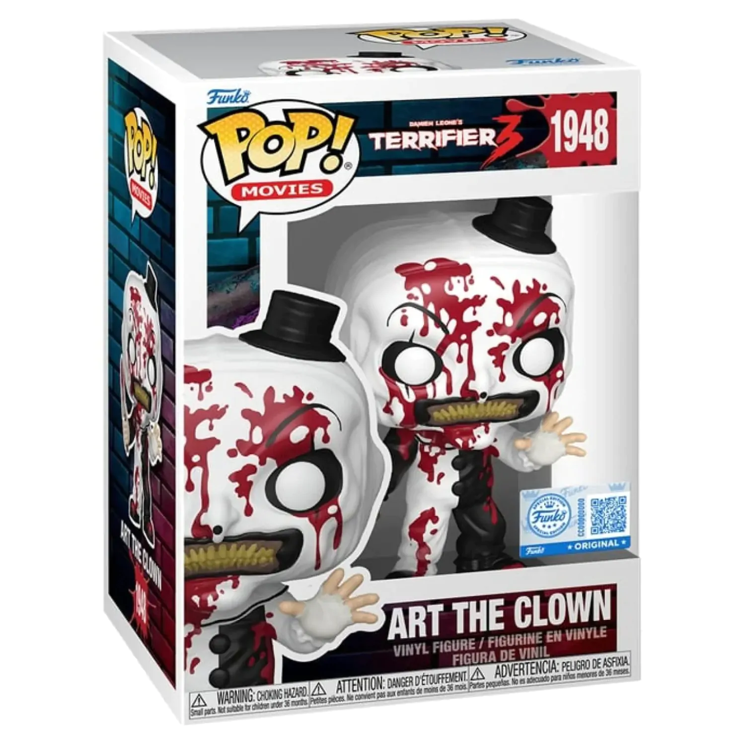 Figura Terrifier Funko POP! - Art the Clown (Bloody) poza produsului