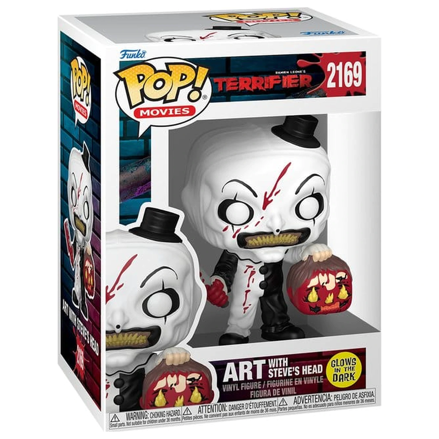 Terrifier Funko POP! Movies Figurină de vinil Art with Head 9 cm poza produsului