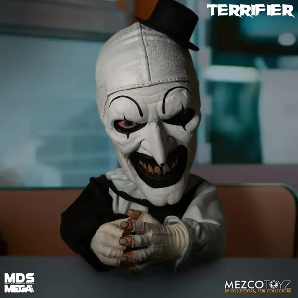 Terrifier MDS Mega Scale Plus Jucărie de pluș Art the Clown cu Sunet 38 cm poza produsului