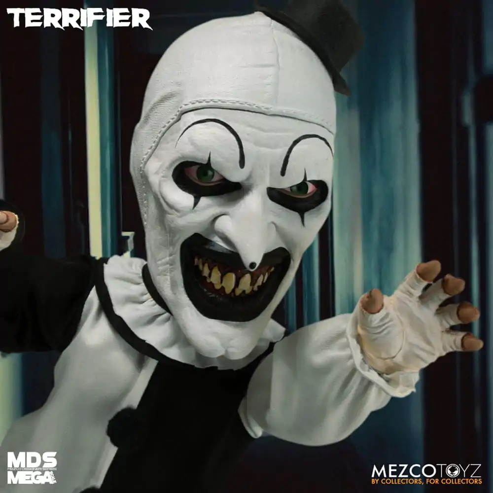 Terrifier MDS Mega Scale Plus Jucărie de pluș Art the Clown cu Sunet 38 cm poza produsului