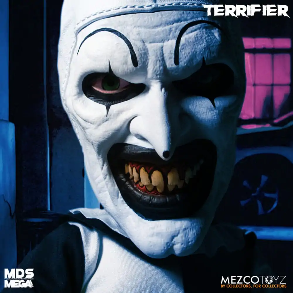Terrifier MDS Mega Scale Plus Jucărie de pluș Art the Clown cu Sunet 38 cm poza produsului