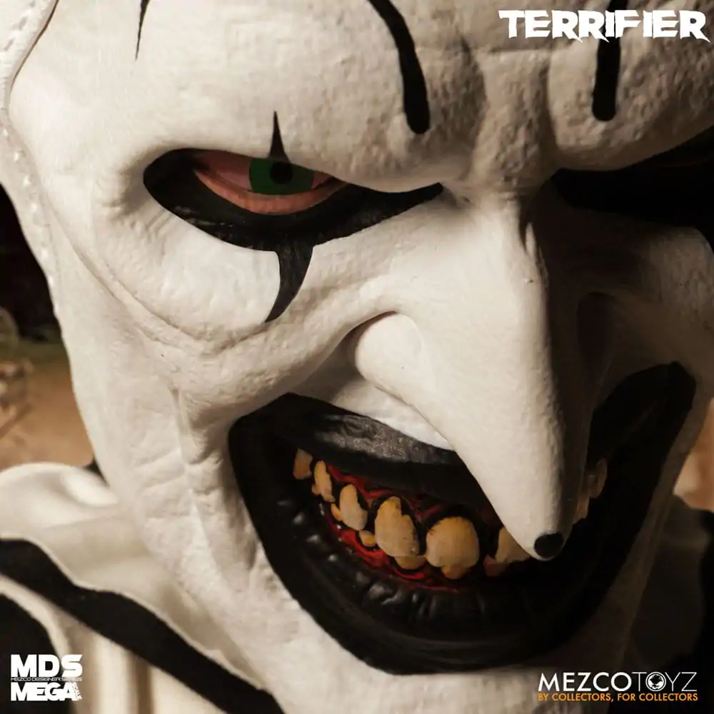 Terrifier MDS Mega Scale Plus Jucărie de pluș Art the Clown cu Sunet 38 cm poza produsului