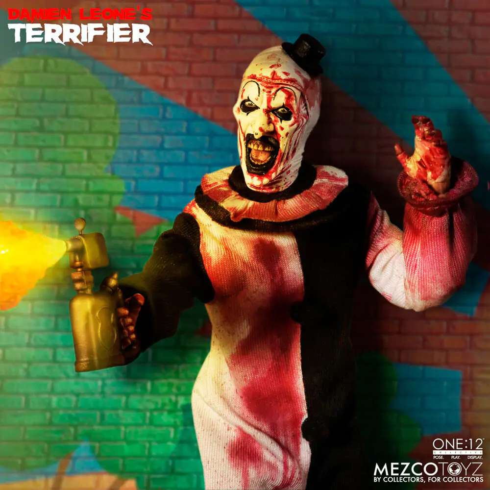 Terrifier One:12 Art the Clown figurină 18cm poza produsului