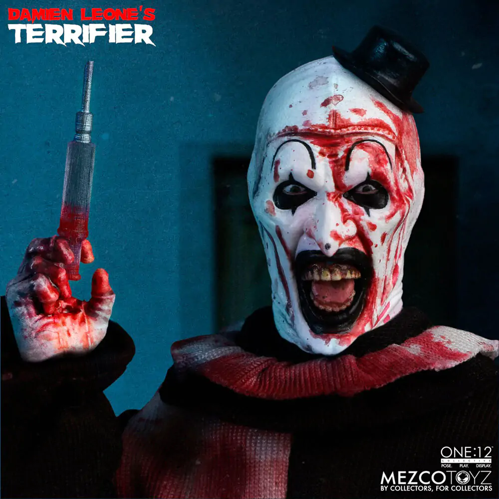 Terrifier One:12 Art the Clown figurină 18cm poza produsului