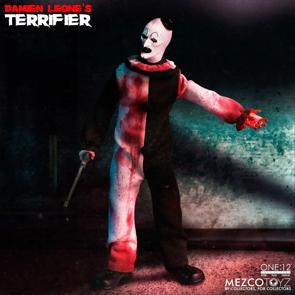 Terrifier One:12 Art the Clown figurină 18cm poza produsului