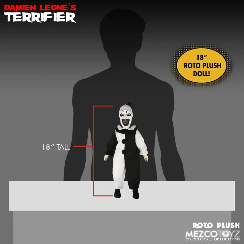 Terrifier Roto Figurina de pluș Art the Clown 46 cm poza produsului