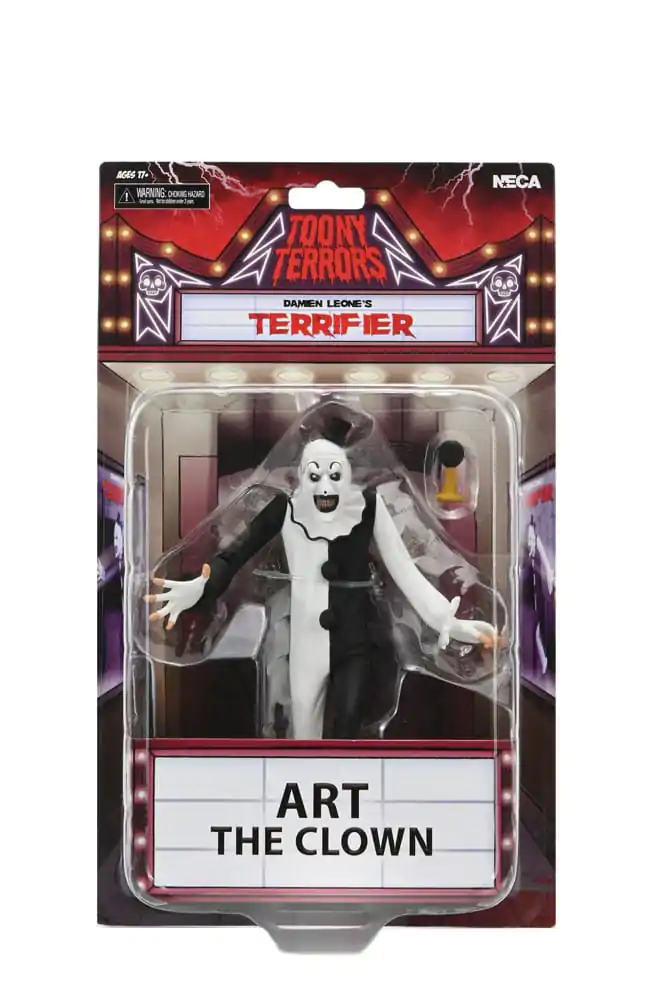 Terrifier Toony Terrors figurina de actiune Art the Clown 15 cm poza produsului