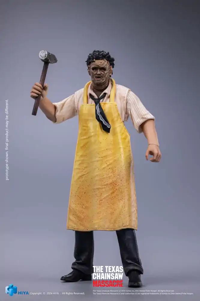 Texas Chainsaw Massacre (1974) Exquisite Mini Figurină de Acțiune 1/18 LeatherFace - Killing Mask Standard Ver. 11 cm poza produsului