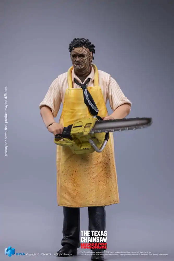 Texas Chainsaw Massacre (1974) Exquisite Mini Figurină de Acțiune 1/18 LeatherFace - Killing Mask Standard Ver. 11 cm poza produsului