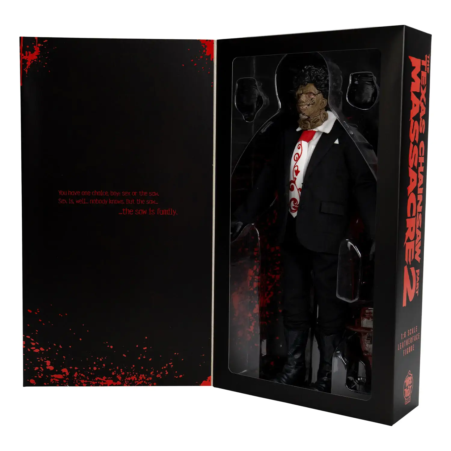 Texas Chainsaw Massacre 2 Figurina de acțiune 1/6 Leatherface 33 cm poza produsului