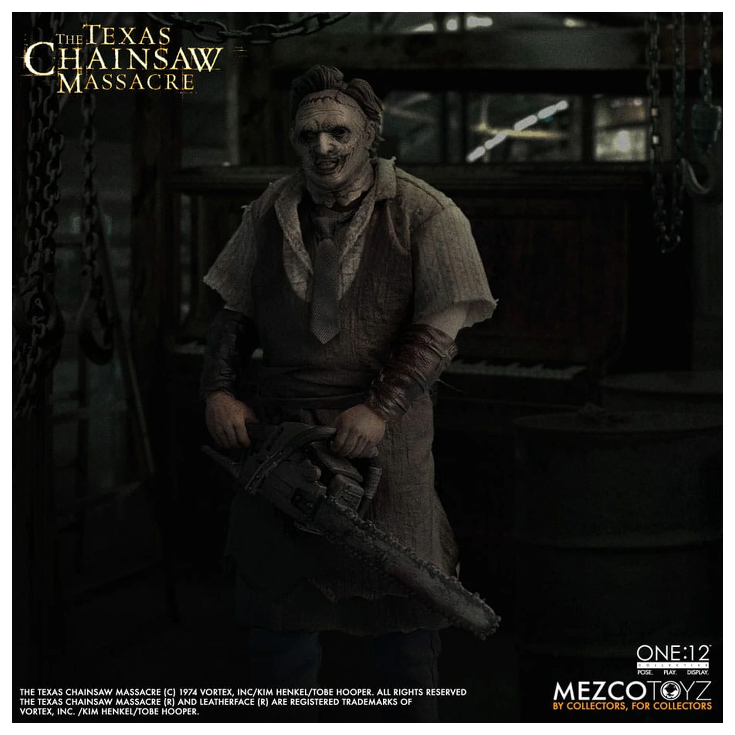 Texas Chainsaw Massacre (2003) figurină de acțiune 1/12 Leatherface 17 cm poza produsului