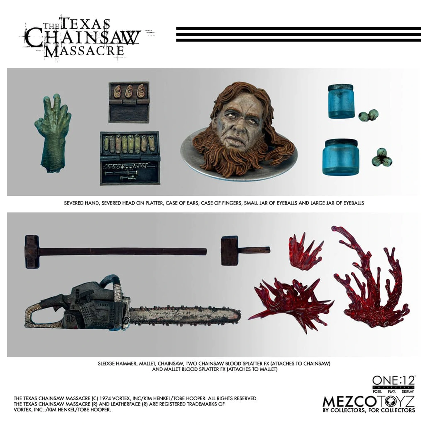 Texas Chainsaw Massacre (2003) figurină de acțiune 1/12 Leatherface 17 cm poza produsului