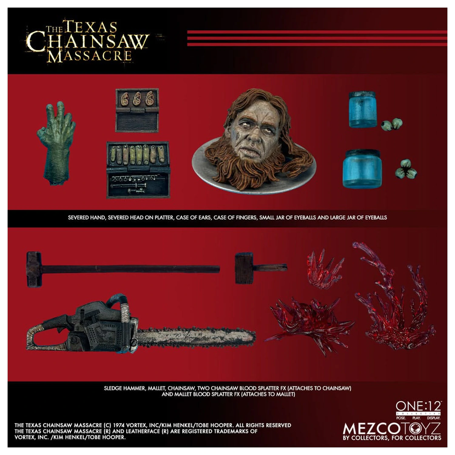 Texas Chainsaw Massacre (2003) figurină de acțiune 1/12 Leatherface 17 cm poza produsului