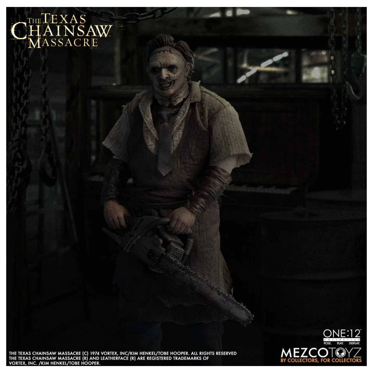 Texas Chainsaw Massacre (2003) figurină de acțiune 1/12 Leatherface 17 cm poza produsului