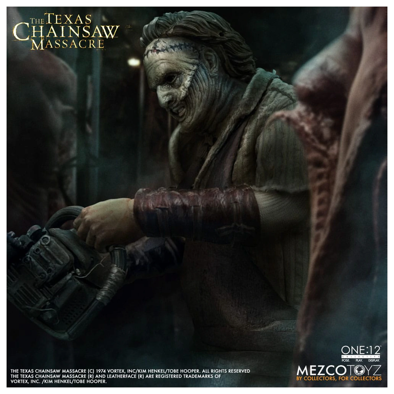 Texas Chainsaw Massacre (2003) figurină de acțiune 1/12 Leatherface 17 cm poza produsului