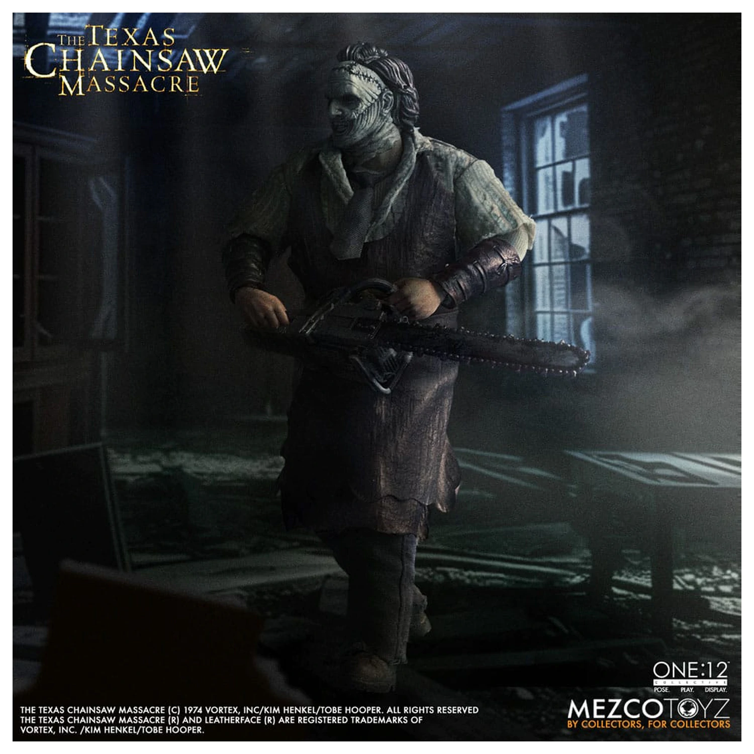 Texas Chainsaw Massacre (2003) figurină de acțiune 1/12 Leatherface 17 cm poza produsului